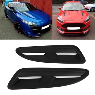 ALABAMAR 2 ชิ้น Universal Bonnet Vent Trim ฝาครอบเครื่องตกแต่ง Fit สำหรับ Mercedes Benz CLA GLA A B E C Class