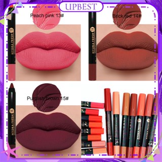 ♕ Tft Crayon Lipstick Pen Velvet Matte European And American Colours Series Smooth Moisturizing Lip Liner Easy To Color Long Lasting Lip Makeup 15 สี UPBEST