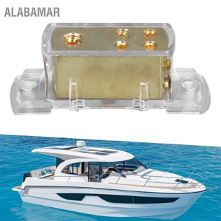 ALABAMAR 4 ทิศทางรถ Audio Splitter Power Distribution Block เชื่อมต่อบล็อกสำหรับ Auto RV ATV