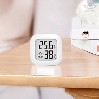 【FUNWD】Thermometer 1pcs 43*43*13mm 58°F~+158°F ABS Humidity ℉ Indoor Room Mini