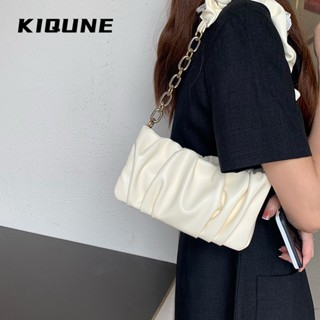 KIQUNE  กระเป๋าผู้หญิงสะพายข้าง กระเป๋าสะพาย ข้าง 2023 NEW   คุณภาพสูง สบาย High quality รุ่นใหม่ L91T168S 37Z230910