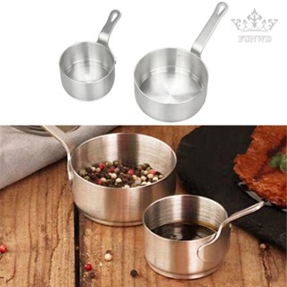 【FUNWD】Sauce Pan Food Boiling Pan Milk Pan Stainless Steel Tea Pan Saucepan Non-Stick