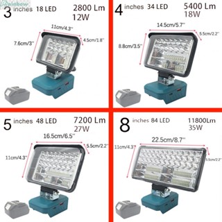 ไฟฉายสปอตไลท์ LED อุปกรณ์เสริม สําหรับ Mak 18V Li-ion Battery