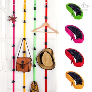 【FUNWD】Wall Door Hanger Adjustable Baseball Hats Visors Holder Home Storage Organizer