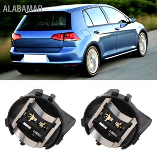 ALABAMAR คู่ H7 ไฟท้ายผู้ถือหลอดไฟซ็อกเก็ตไฟท้ายรถ Mount Adapter อุปกรณ์เสริม