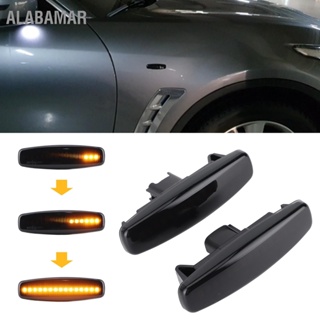 ALABAMAR 2PCSควันไฟLEDด้านข้างไฟเลี้ยวไฟสำหรับInfiniti EX25 EX35 EX37 FX35 FX37 FX50