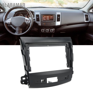 ALABAMAR 9in รถสเตอริโอวิทยุแผงนำทางกรอบสำหรับ MITSUBISHI OUTLANDER 2008-2012