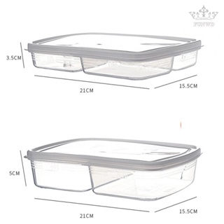 【FUNWD】2/4Grids 21x15.5x3.5cm Direct Installation For Food Vegetable Kitchen Organiser