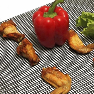 【FUNWD】Mesh Grill Mats Non-stick Versatile 400mm*330mm For Electric Grill/roasting