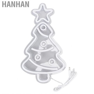 Hanhan Xmas Tree Neon Light  Sign Wall Decor Art For Kids  Room New