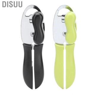 Disuu 4-in-1 Can Bottle Opener Classic Stainless Steel Manual Heavy Duty WT