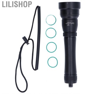 Lilishop 3xXHP70 Diving Flashlight IPX8  Underwater Torch Aluminum Alloy UT