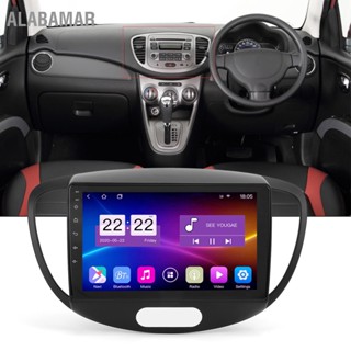 ALABAMAR 9inรถเครื่องเล่นมัลติมีเดียนำทางสำหรับAndroid10.0 Blueteeth4.0 สำหรับHyundai I10 2007-2013