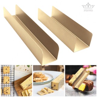 【FUNWD】Golden U Shaped Cranberry Cookie Moulds Perfect for Home and Professional Bakers