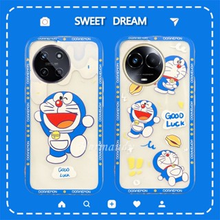 พร้อมส่ง ใหม่ เคสโทรศัพท์มือถือ ซิลิโคนนิ่ม ใส บางมาก ลายการ์ตูนน่ารัก สร้างสรรค์ สําหรับ Realme 11 NFC C51 Realme11 RealmeC51 4G 2023