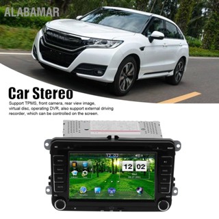 ALABAMAR 2DIN 7in รถ DVD Player ระบบนำทาง GPS หน้าจอสัมผัสสำหรับที่นั่ง Altea/Toledo/Leon AB/Altea XL AB/Alhambra AB