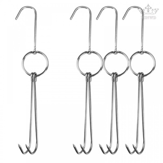 【FUNWD】Meat Hook BBQ Tools Grill Hanger Grill Hook Stainless Steel High Quality