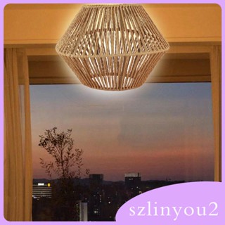 [szlinyou2] เชือกถักโคมไฟ แบบเปลี่ยน DIY สําหรับตกแต่งบ้านฟาร์ม