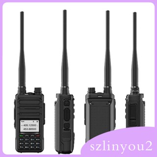 [szlinyou2] วิทยุมือถือ พลังงานสูง VHF พร้อมหูฟัง Dual k5 Plus สําหรับกลางแจ้ง