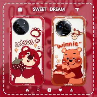 【พร้อมส่ง】เคสโทรศัพท์มือถือ ซิลิโคนนิ่ม กันกระแทก ลายการ์ตูนหมีพูห์น่ารัก สําหรับ Realme 11 NFC C51 Realme11 RealmeC51 4G 2023