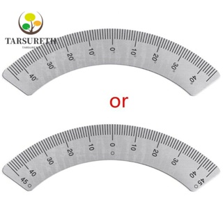 Tarsureth 45-0-45° ไม้โปรแทรกเตอร์ มิลลิ่งโลหะ|ไม้โปรแทรกเตอร์ ทรงกลม แบบพกพา สําหรับงานไม้