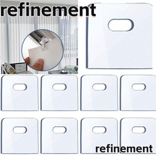 Refinement แผ่นกาว PVC แนวตั้ง แบบเปลี่ยน สําหรับซ่อมแซมผ้าม่าน 50 ชิ้น