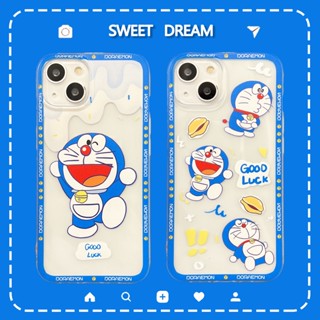 เคสโทรศัพท์มือถือ ซิลิโคนนิ่ม แบบใส ลายการ์ตูนโดราเอมอนน่ารัก สําหรับ OPPO Reno 10 Pro Reno 10 Pro+ 5G 2023