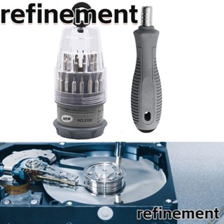 Refinement ชุดไขควงเหล็ก 45 ชิ้น คุณภาพสูง 31-in-1 สําหรับซ่อมแซม