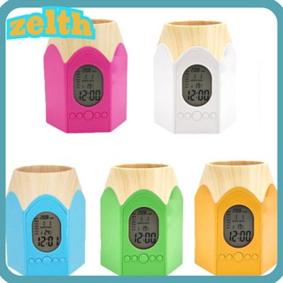 Zelth กล่องดินสอ นาฬิกาปลุก อเนกประสงค์ น่ารัก