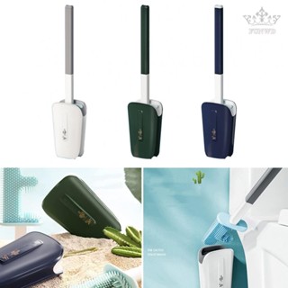 【FUNWD】Toilet Brush Leak-Proof No Dead Angle Sanitary Brush Head Toilet Cleaning Brush