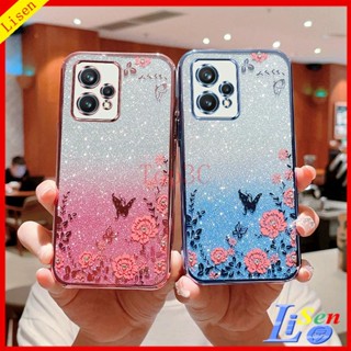 เคส Realme 9 Pro 9 Pro+ HYB ดอกไม้ ผีเสื้อ เคสโทรศัพท์ ป้องกัน