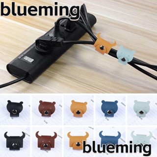 Blueming2 ที่ม้วนเก็บสายหูฟัง สายเคเบิ้ล แบบหนัง ขนาดเล็ก