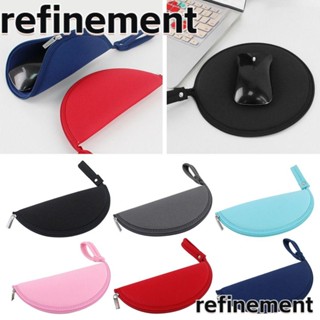 Refinement กระเป๋าจัดเก็บหูฟัง เมาส์ ดิจิทัล ขนาดเล็ก แบบพกพา อเนกประสงค์