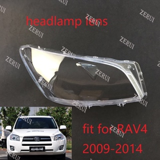 Zr ฝาครอบไฟหน้า แบบใส สําหรับ Toyota RAV 4 RAV4 2009 2010 2011 2012