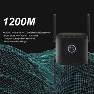 ☼Wt เครื่องทวนสัญญาณไร้สาย AC24 1200Mbps WiFi สําหรับสํานักงาน