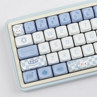 Alice Keycaps MOA Profile ปุ่มกดคีย์บอร์ด Alice Keycaps MOA Profile พร้อม ANSI US สําหรับคีย์บอร์ดเมคคานิคอล Mx Switch