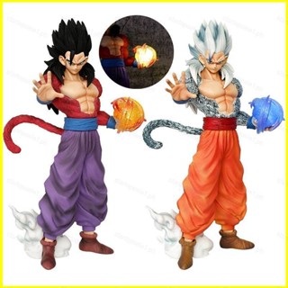 Yyds โมเดลฟิกเกอร์ ดราก้อนบอล Son Gohan Super Saiyan 4 Action Figure White Black Hair ของเล่นสําหรับเด็ก เก็บสะสม ของขวัญ