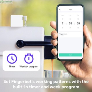 Zigbe หุ่นยนต์นิ้วมือไร้สาย ควบคุมแบบสัมผัส พร้อม Fingerbot Plus Simplify Your Life