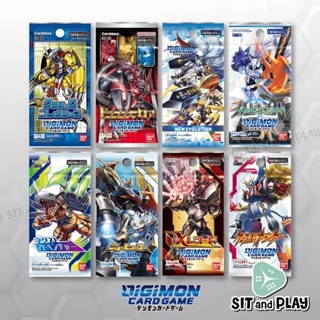 Digimon Card Game - Booster Pack การ์ดเกมดิจิมอน ลิขสิทธิ์ญี่ปุ่นแท้ 100%