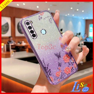 เคส Redmi Note 8 Note 9 Pro Note 10 Note9S Note11 Pro Note11S Note10S Note12s Note12 Pro 5G Note 7 Note 12 4g HYB ดอกไม้ ผีเสื้อ เคสโทรศัพท์ ป้องกัน