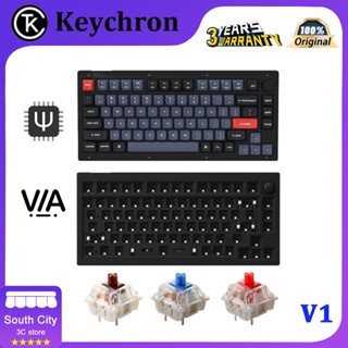 Keychron V1 คีย์บอร์ดเมคคานิคอล แบบใช้สาย QMC