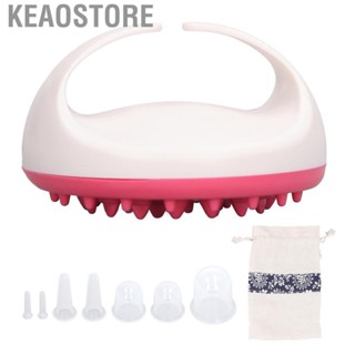 Keaostore Face Vacuum Suction Cup  Facial Cupping Set  Soreness Reduce Fine Lines for Home Use