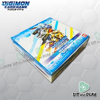 Digimon Card Game - ชุด New Evolution [BT-01] Booster Box การ์ดเกมดิจิมอน ลิขสิทธิ์ญี่ปุ่นแท้ 100%