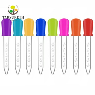 Tarsureth หลอดหยดของเหลว 5 มล. 8 สี พร้อมสเกลวัด 8 ชิ้น