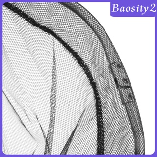 [Baosity2] ที่ลงจอดตกปลา ไนล่อน ทรงสามเหลี่ยม สเตนเลส พับได้ สีดํา อุปกรณ์เสริม