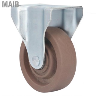 Maib Fixed  Wheel  32mm Thickness Nylon Caster Accessory Easy Installation Durable for Machine