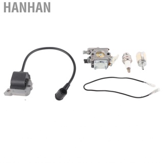 Hanhan Carb Air Filter Ignition Coil Kit Carburetor 503281504 Professional for Chainsaw Replacement Husqvarna 50