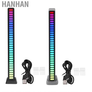 Hanhan RGB Light Bar Voice Control Ambient Music Lamp USB For Car Hot