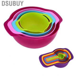 Dsubuy Cup Mixing Bowl  Stackable Practical Fashionable for Kitchen Cooking