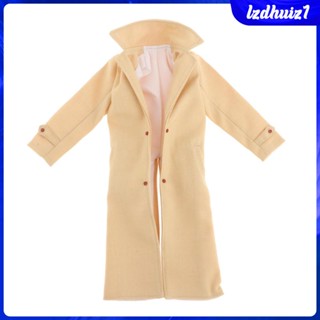 [Lzdhuiz1] เสื้อโค้ท Trench Coat สเกล 1/6 สําหรับตุ๊กตา Hot Stuff TTL CY Girl